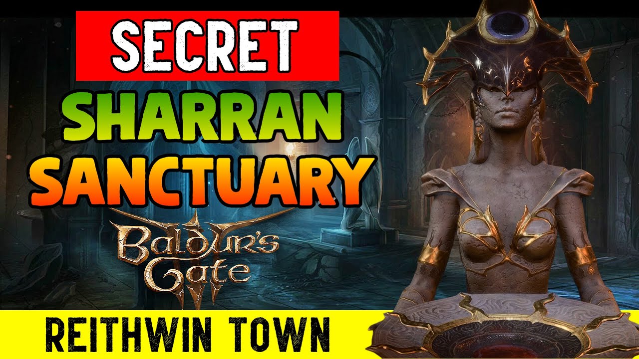 Sharrann Secret Sharran Sanctuary in Reithwin Town (Ritual Dagger of Shar ...