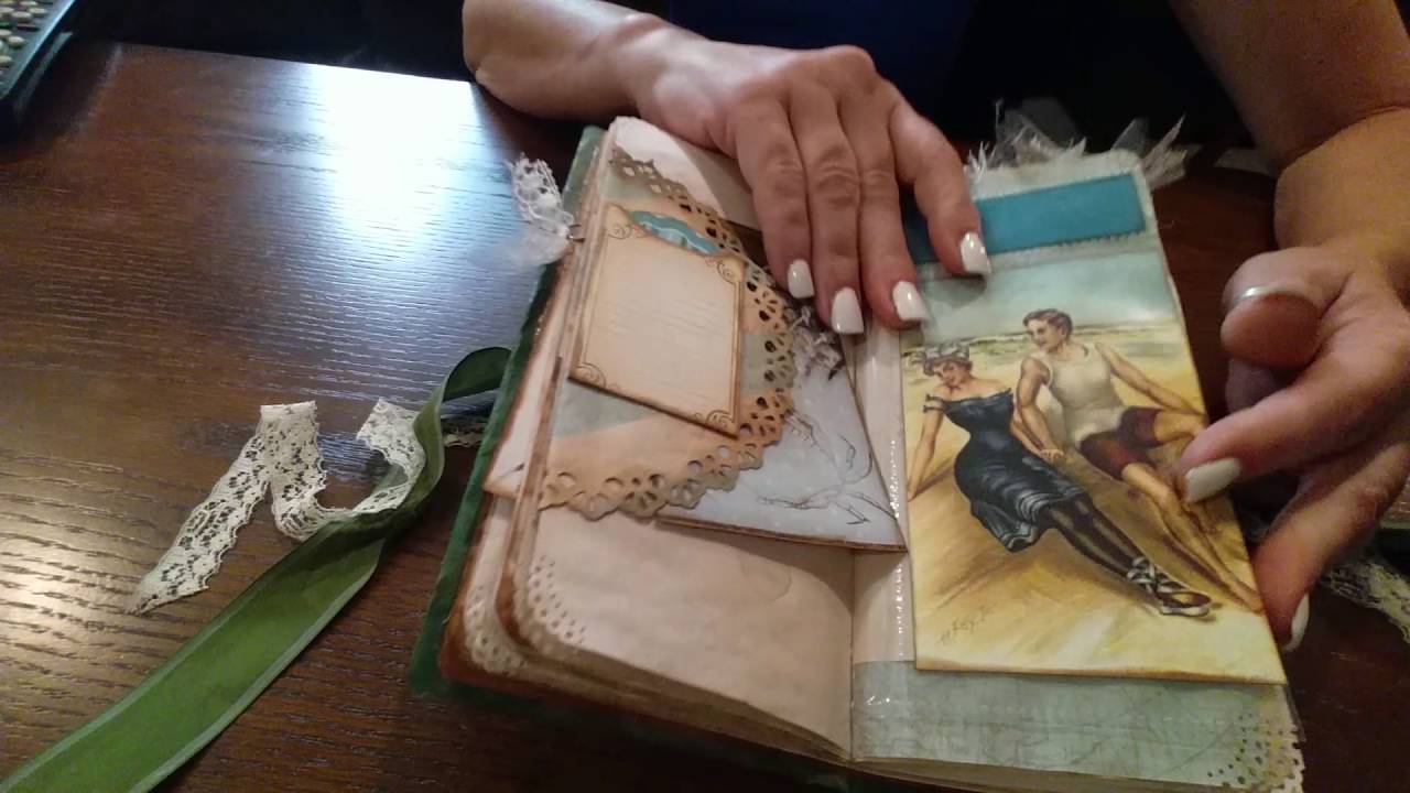 4 in junk journal junkies summer challenge SOLD YouTube