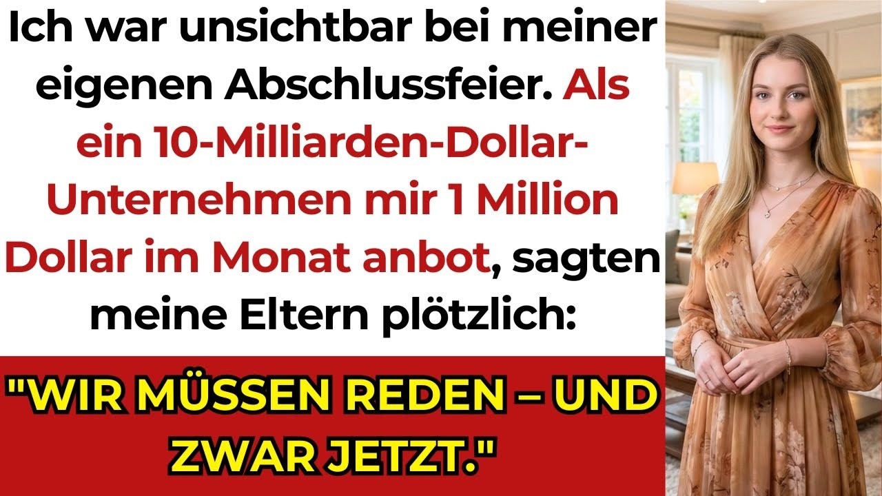Meine Mutter rief an, genau in dem Moment, in dem ich den größten Job meines Lebens angenommen hatte – fast eine Million im Jahr. „Verena, wir müssen reden. Familientreffen dieses Wochenende. Es...