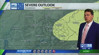 Kentucky weather forecast 10 p.m. 6/15/2026