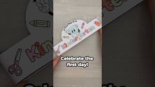 Easy First Day of Kindergarten Hat Craft