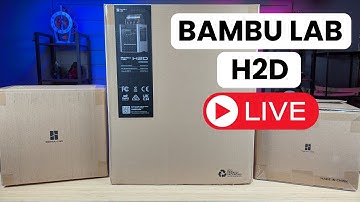 Bambu Lab H2D Unboxing, Setup and First Print!