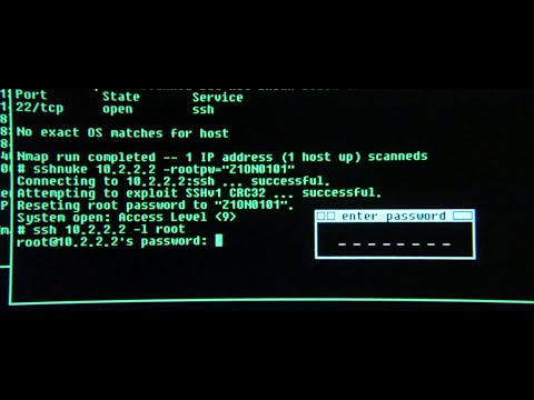 Using hacking tool NMAP in movies (watch until the end of the videos)