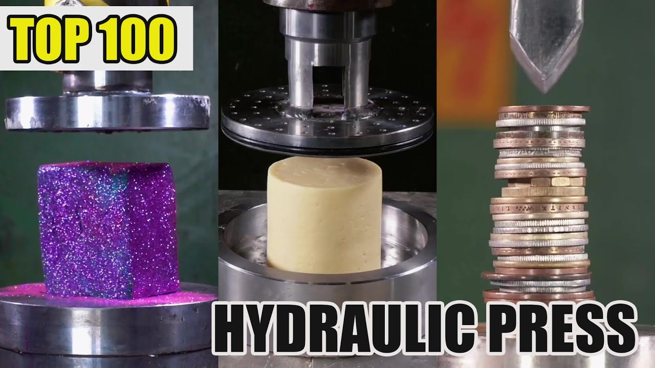 Top 100 Most Satisfying Hydraulic Press Crushes | Ultimate Crushing ...