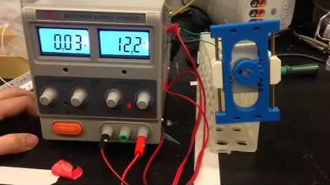 Translating rotational motion to reciprocating linear motion using gear