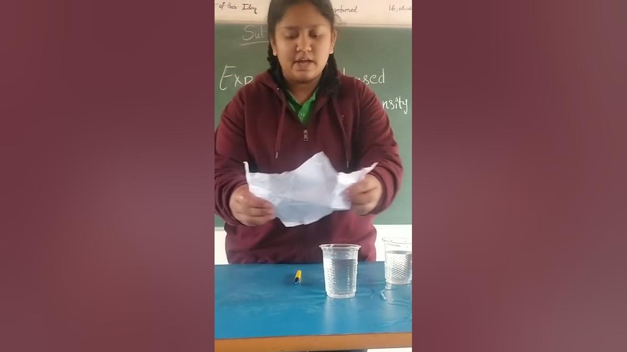 experiment-based-on-relative-density-class-9-b-vidyadaan-school-youtube