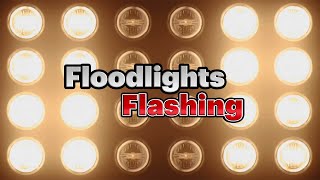 Floodlights Flashing Background Led-Vdj