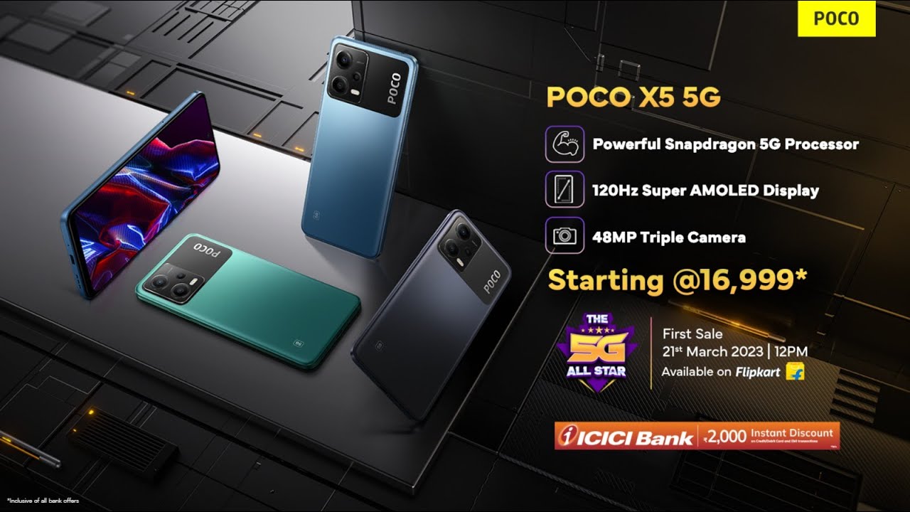 POCO X5 5G First Look 😍, #The5GAllStar