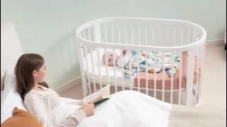 Boori Oasis Oval Cot  | THE MOMS DARLING BABY SHOP