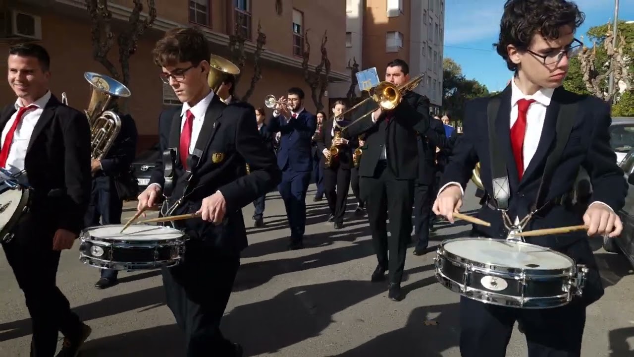 Procesión de San Basilio. Murcia. Banda Maestro Cebrián. 07/01/2024. 2/2