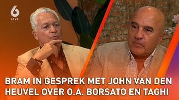 Bram Moszkowicz in gesprek met John van den Heuvel over o.a. Borsato en Taghi | SHOWNIEUWS