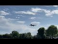 British airways boeing 777 er gviif lands at lhr london heathrow airport from ewr newark new york