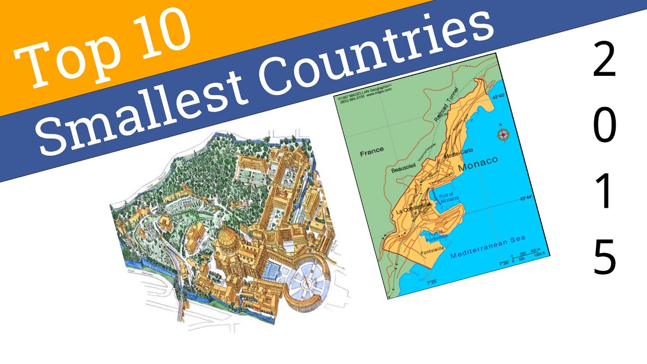 10 Smallest Countries On Earth 2015 - YouTube