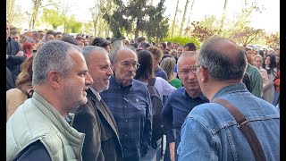 Protest podrške autonomiji fakulteta i  Dinku Gruhonjiću