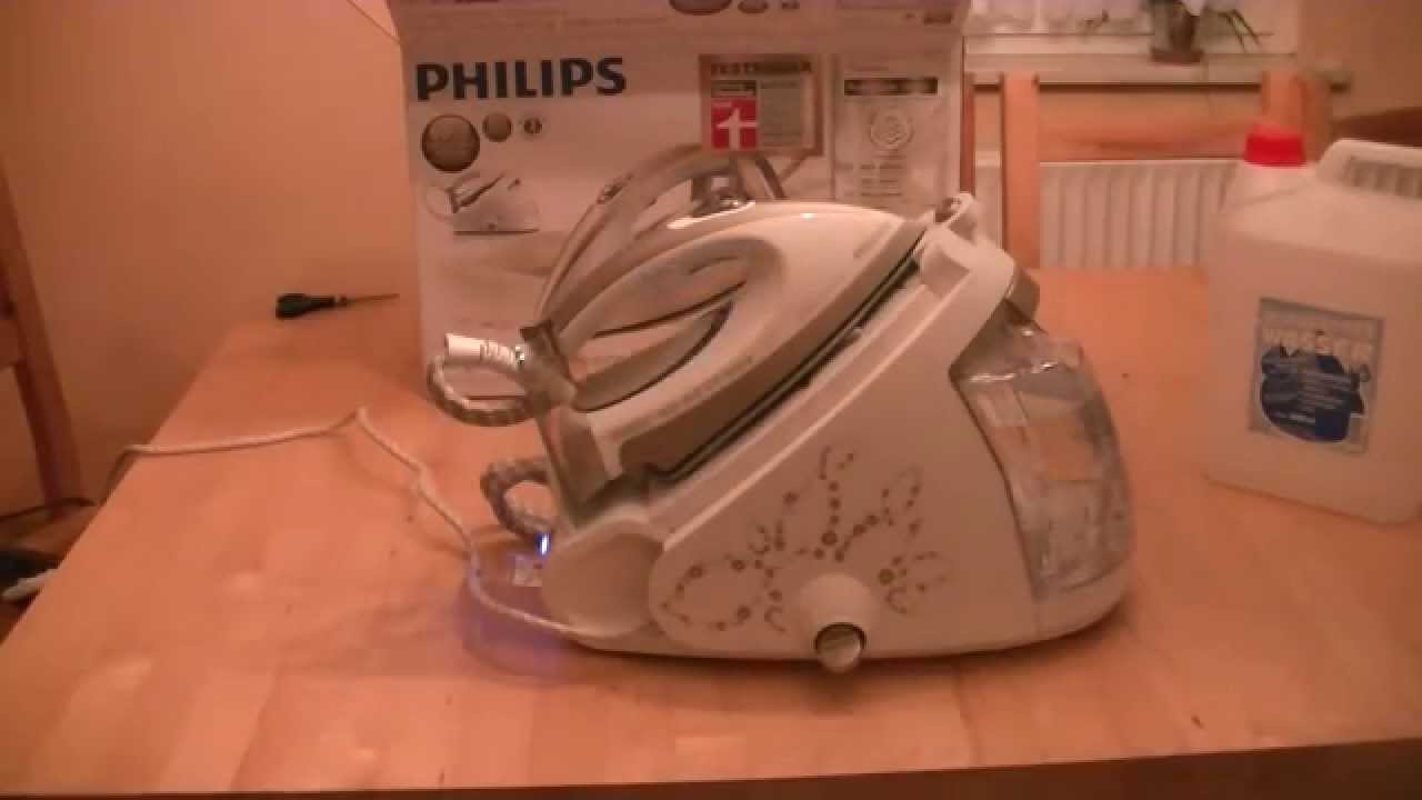 Headless belief In front of you Dampfbügelstation PHILIPS GC9540/02 PerfectCare Silence / Steam iron review  - YouTube
