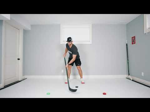 Alexei Kovalev Off-Ice Stick Handling Drill - Triangle 