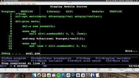 Coding in RPG (IBM i/AS400). Using CREATE FUNCTION and CREATE PROCEDURE
