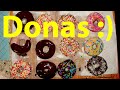 Receta de las Donas - Doughnuts paso a paso