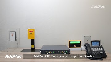 AddPac SIP Emergency Interphone Solution  (SIP 비상통화장치 재품군 소개)