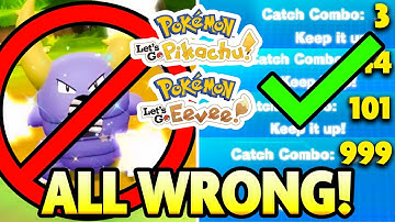 We were WRONG about SHINY HUNTING in Pokemon Let