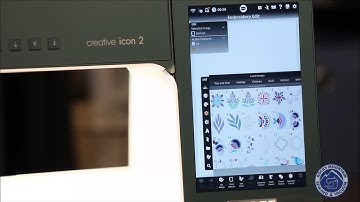 New Pfaff Creative Icon 2 Screen Features