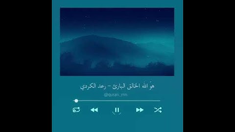 حالات واتس دينية ، ستوريات قرآن دينية ، راحة نفسية ، ستوريات2021 ، القارئ رعد الكردي🤍