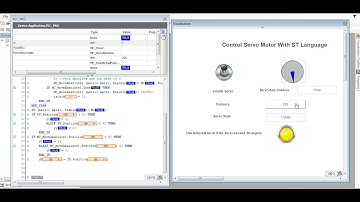CODESYS - Control Servo Motor With ST Language- Simulation