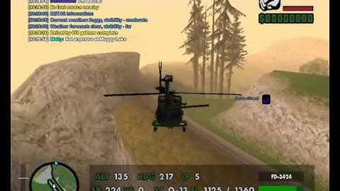 GTA SA (Finland) Mod, FaF NH-90 On Rescue Mission