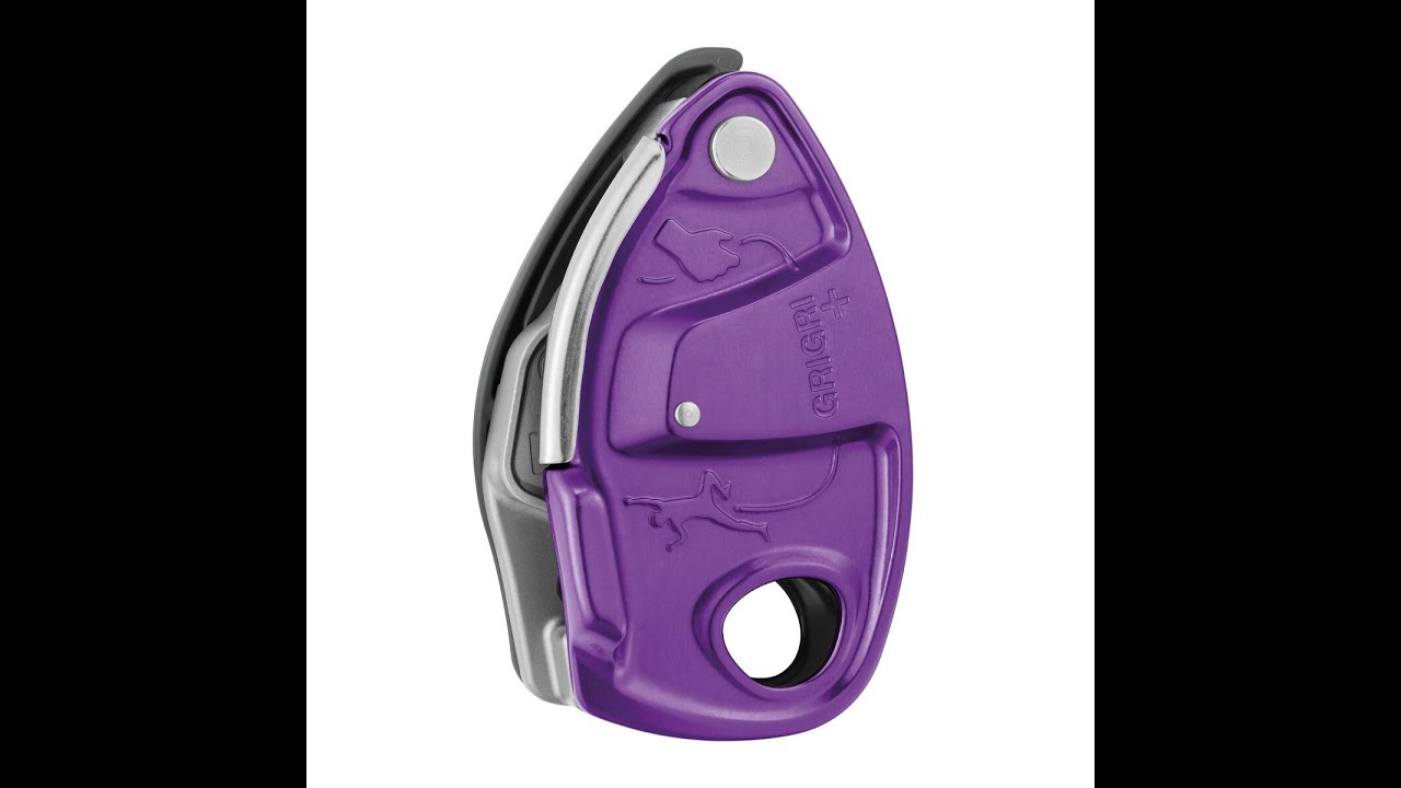 PETZL - Petzl ペツル grigri+ グリグリプラス purple Descensor Automático Petzl Grigri+ con Función Antipánico Purple