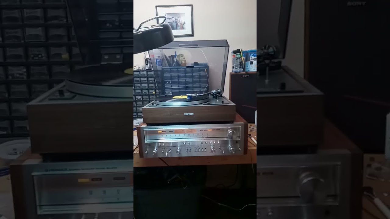 Pioneer SX 850 Phono Test After Update Rebuild 