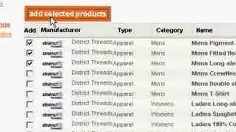 DecoNetwork - Add Merchandise Demonstration