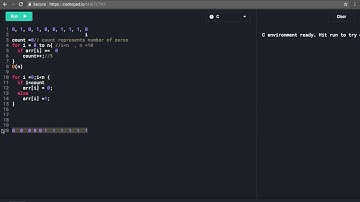 Segregate 0s and 1s in an Array