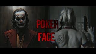 harley quinn and the joker (arthur fleck) | poker face Resimi