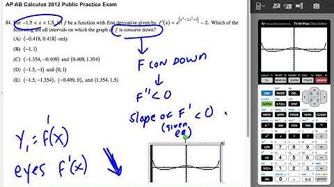 AP AB Calculus 2012 Multiple-Choice 84