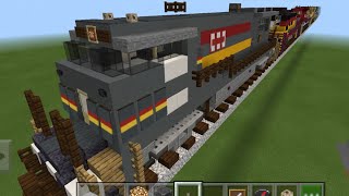 Minecraft BQ23-7 locomotive tutorial
