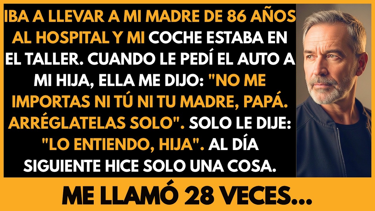 “Arréglate solo, papá”, me dijo mi hija Al día siguiente hice algo que no esperaba…