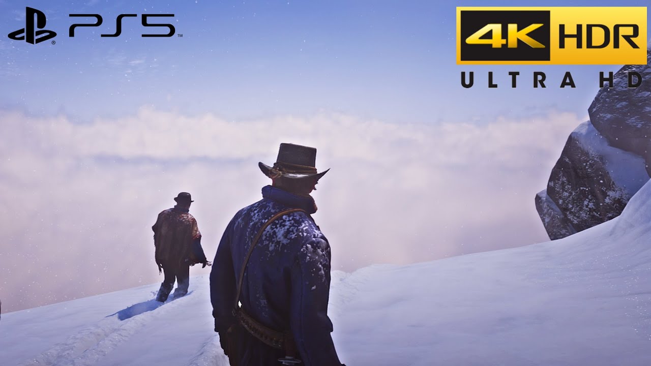 Red Dead Redemption 2 - PS5 HDR 4K Gameplay 2160P (RDR2 PS5) 