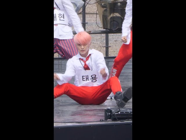 170722 NCT 127 - Cherry Bomb (체리 밤) 카메라 리허설 (Rehearsal) [태용]  직캠 Fancam (보령 더쇼THE SHOW) by Mera class=