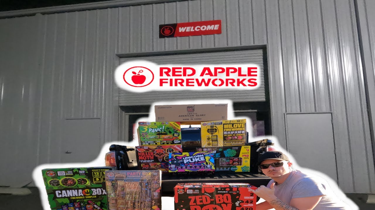 Red Apple Gift Card - Red Apple Fireworks