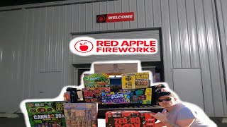 Red Apple Fireworks Black Friday Store Walkthrough and $1000 Buy!!