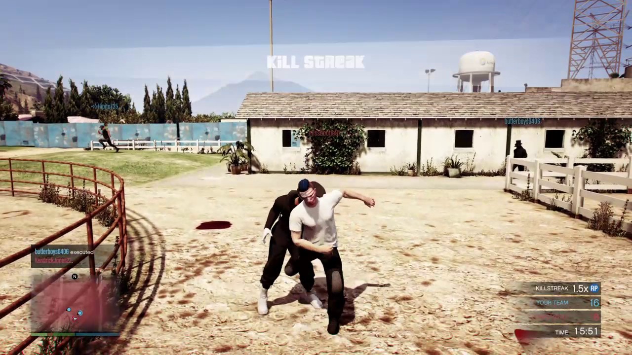 Gta 5 RinG Fight ChoP GoD - YouTube