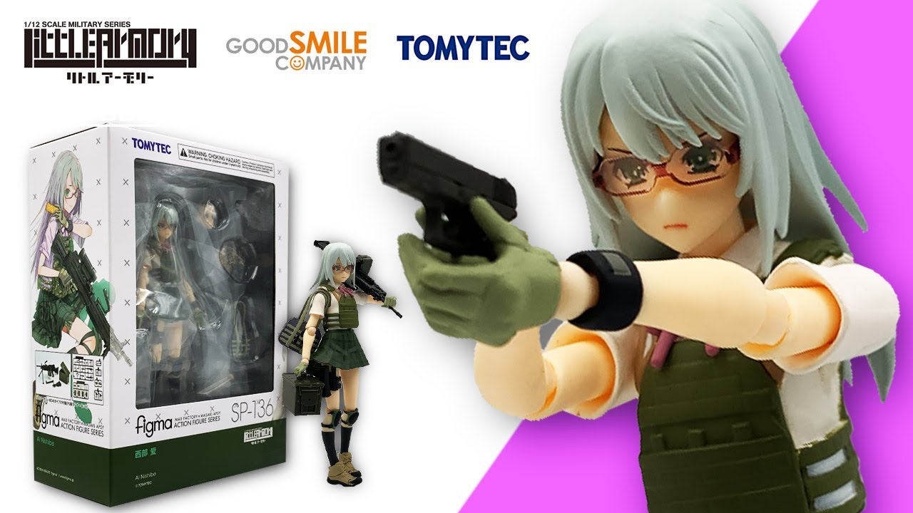 【リトルアーモリー】figma 西部愛 を紹介！（レビュー フィギュア figure Review Little Armory トミーテック  TOMYTEC M249）