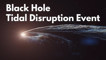 Black Hole Tidal Disruption Event (Animation)