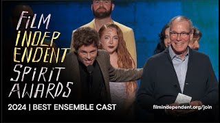 JURY DUTY wins BEST ENSEMBLE CAST IN NEW SCRIPTED SERIES at the 2024 Film Independent Spirit Awards