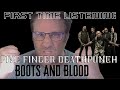 Special Five Finger Death Punch Boots and Blood Reaction