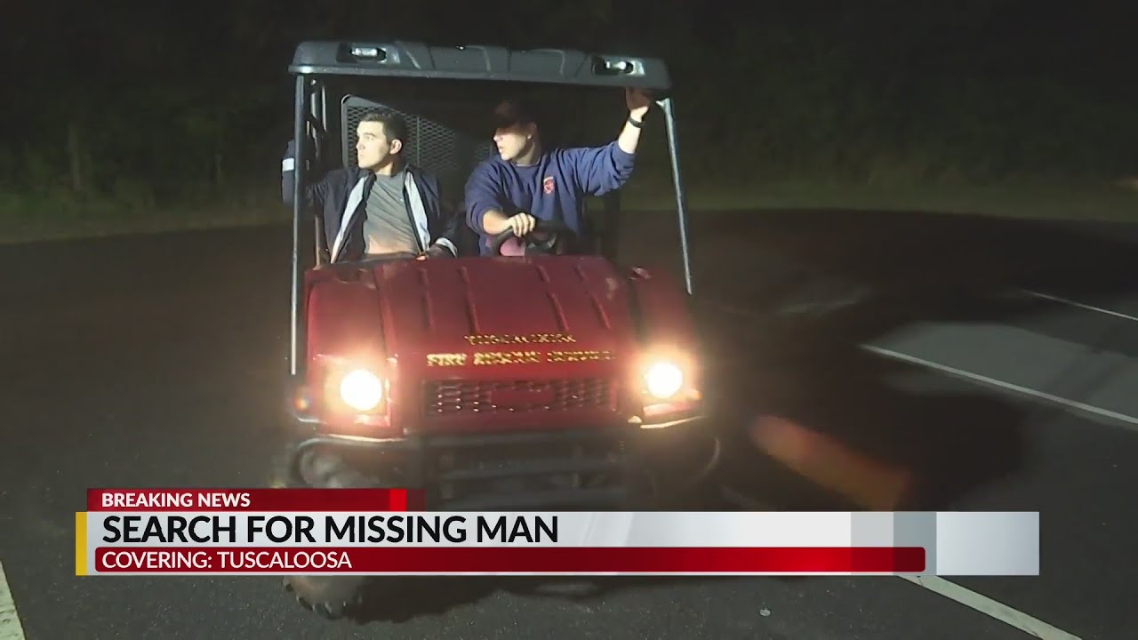 Crews search for missing 97 year old Tuscaloosa man - YouTube