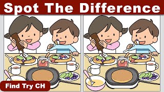 【search for the differences】Let's train concentration and attention No844