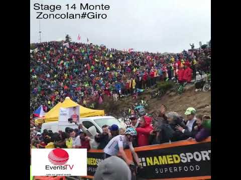 Видео: Giro d'Italia 2018: Крис Фрум Монте Зонколаны барианд сайн ирлээ
