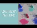 Comparing soft pastel brands