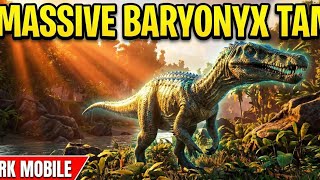 I Tamed a Baryonyx in ARK Mobile! 🦖 | Kottayam Achayans Gaming